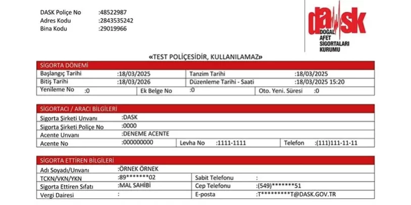 Elektrik Aboneliğinde DASK Elektrik Aboneliğinde DASK